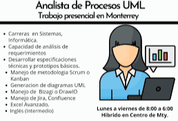 trabajos de medio tiempo